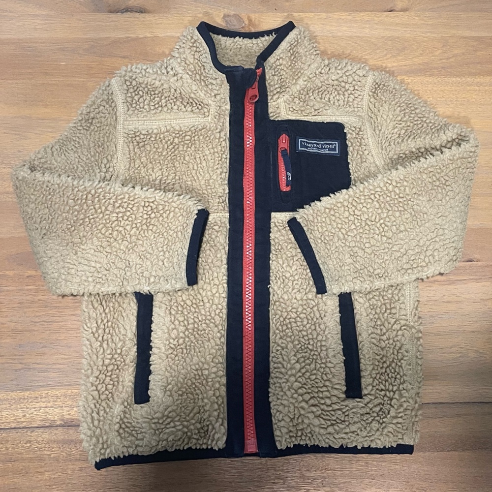 Vineyard Vines Sherpa Fleece - 4T